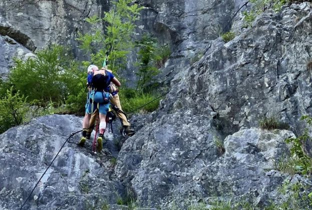 2x rückte Bergrettung und Alpinpolizei aus