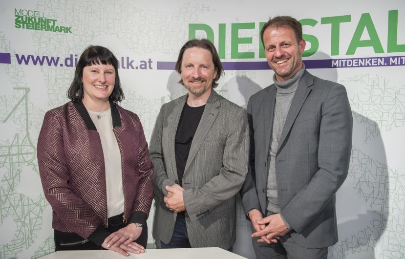 Judith Denkmayr, Ernst Sittinger und Michael Fleischhacker