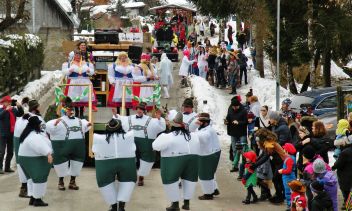 Faschingshöhepunkt in Weißenbach/L