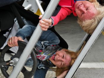Kopfstand bei der FF Schladming