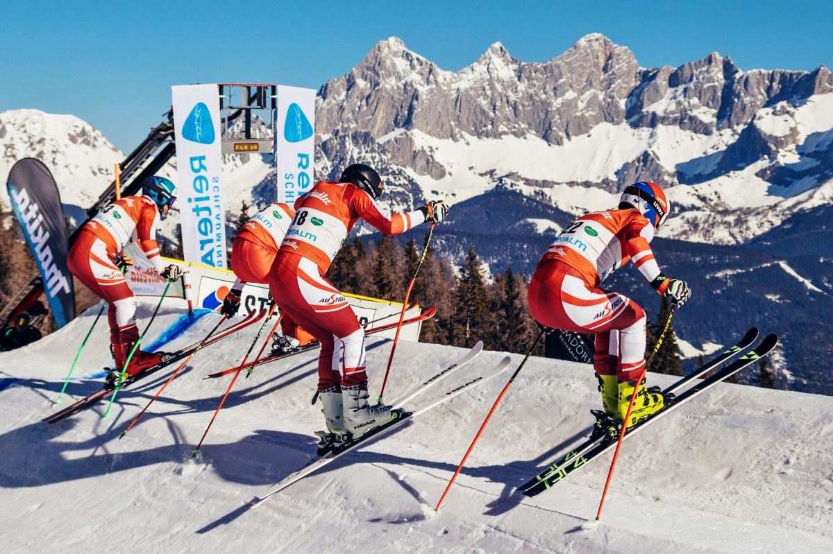 Skicross-Rennserie auf der Reiteralm