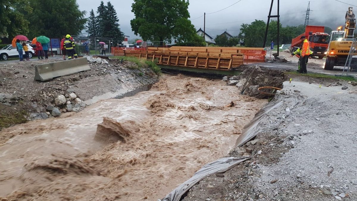Zahlreiche Unwettereinsätze