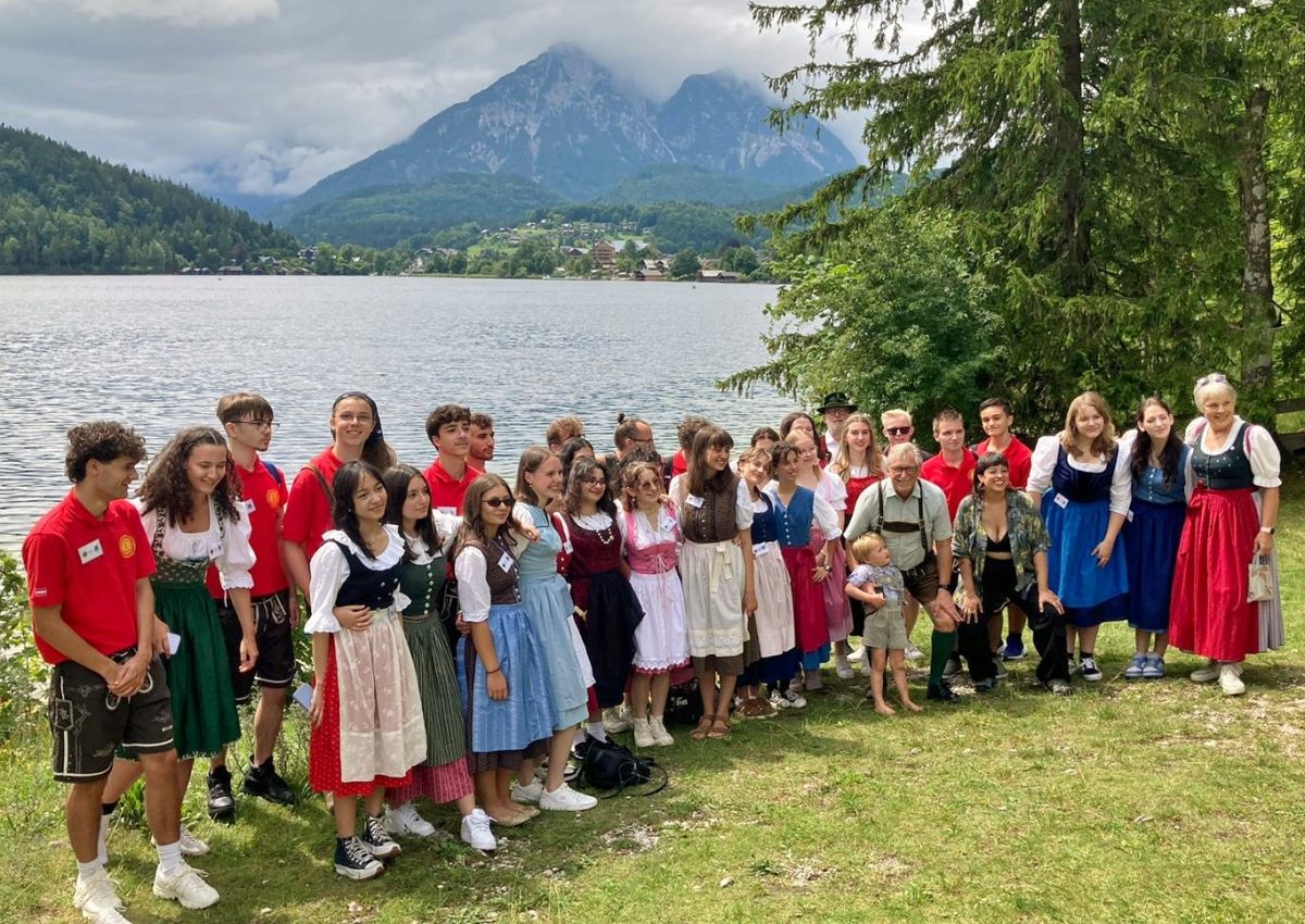 Internationale Lions-Jugend zu Gast