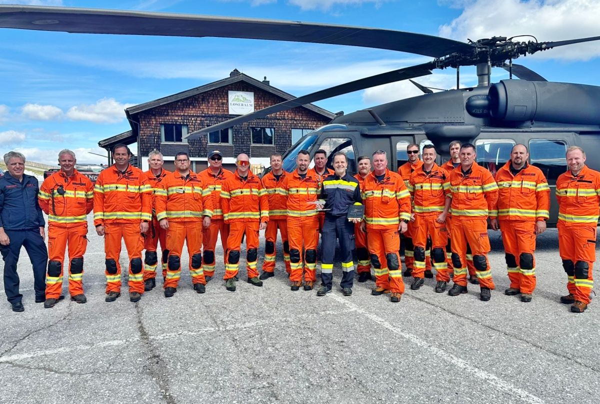 Feuerwehr und Bundesheer trainierten den Ernstfall