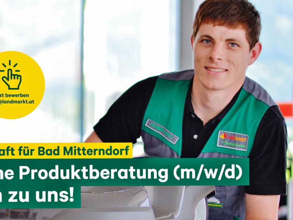 Landmarkt sucht Verstärkung in Bad Mitterndorf