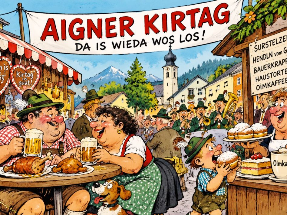 Wenn ganz Aigen/E zum Treffpunkt wird