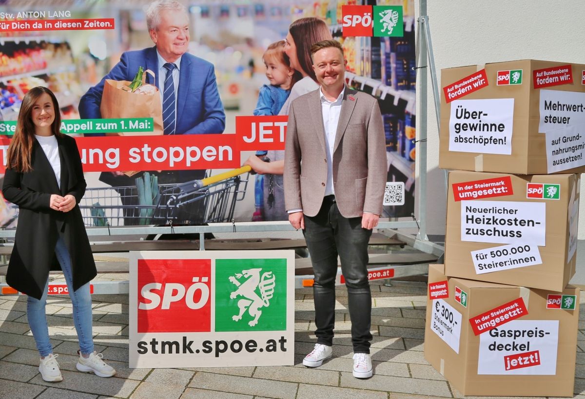 Teuerung stoppen jetzt!