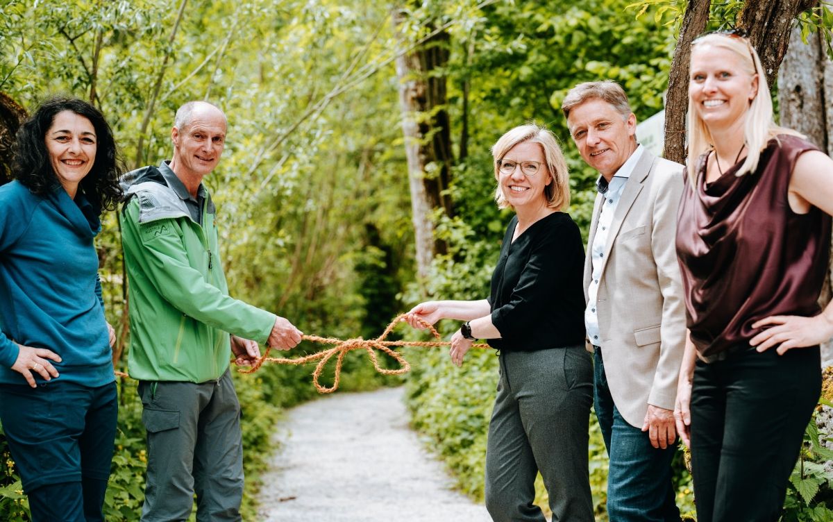 Gewessler zu Besuch im Nationalpark