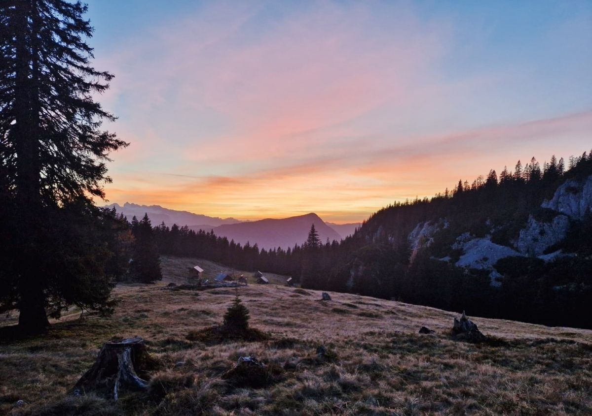 Alpine Notlage am Rötelstein