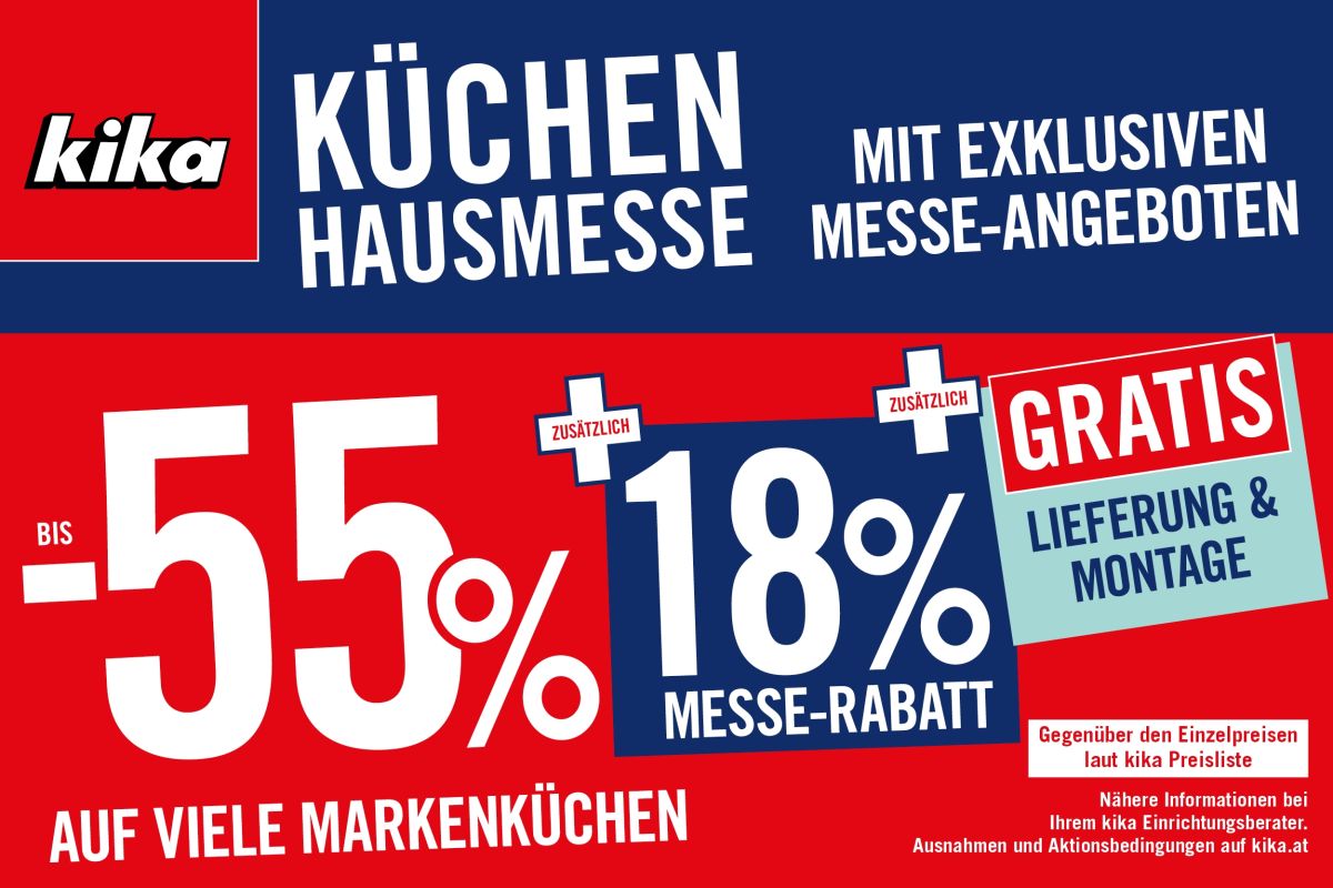 Große Küchenhausmesse bei kika