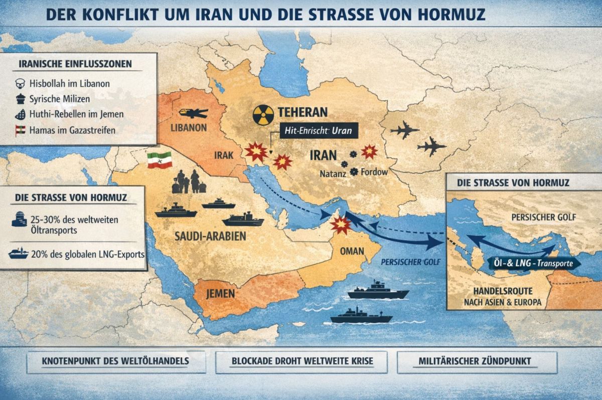 Iran-Krieg droht die Welt zu erdrosseln