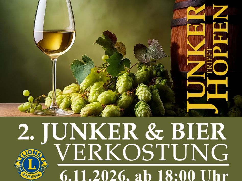 Wenn Junker, Bier und Jazz Gutes bewirken