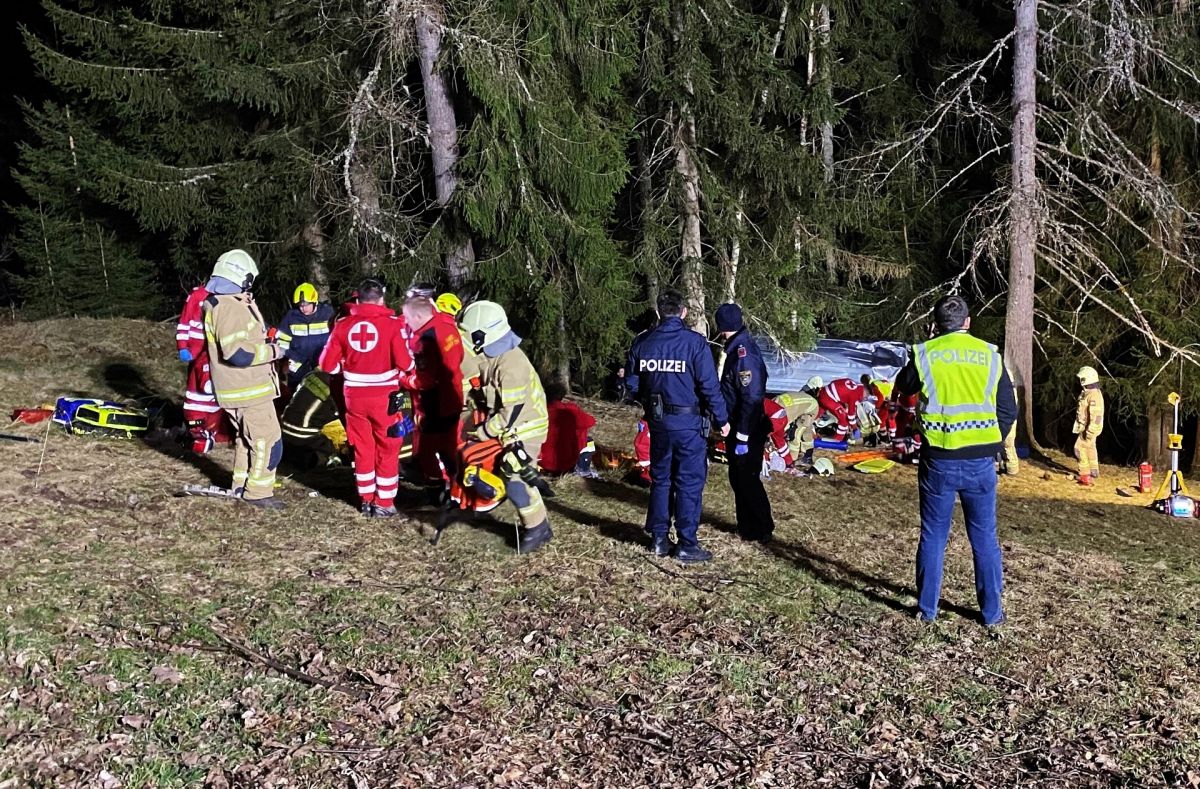 Schwerer Verkehrsunfall bei Schladming