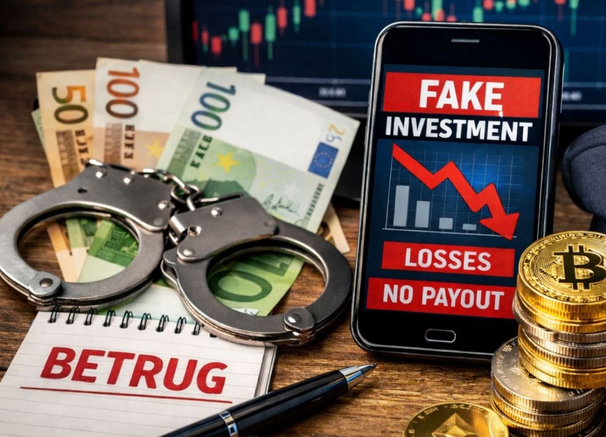 Fünfstelliger Schaden durch Krypto-Anlagebetrug