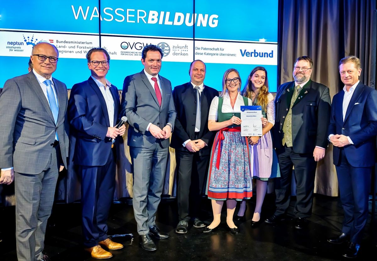 Staatspreis für Wasserbildung geht an Öblarn