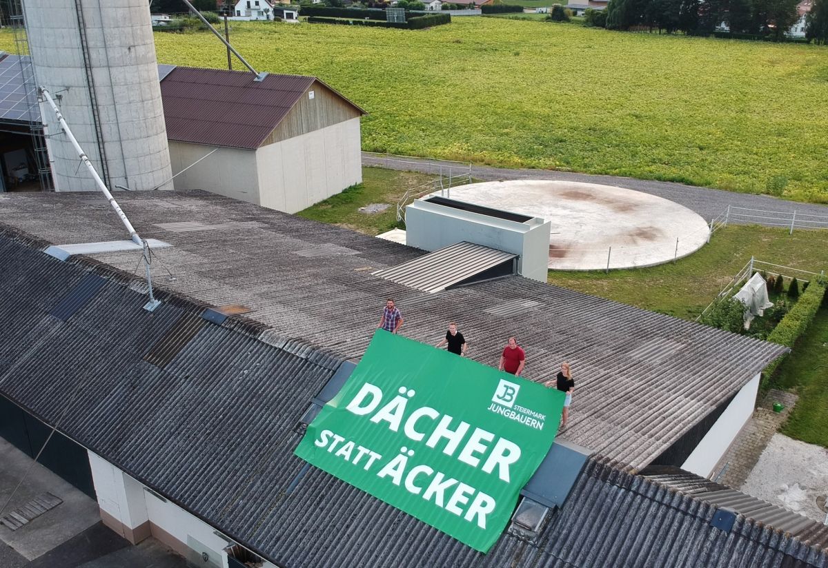 Dächer statt Äcker für Jungbauern