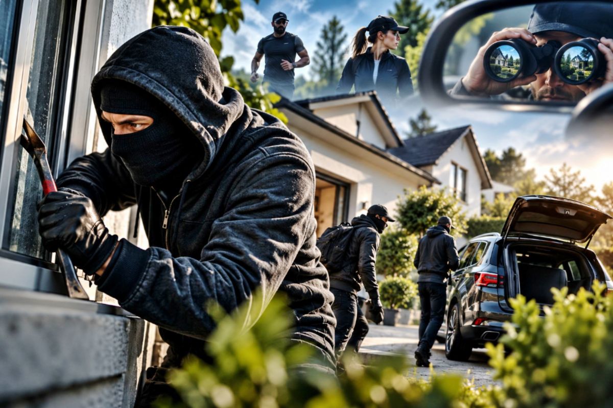 Einbrecher schlagen am helllichten Tag zu