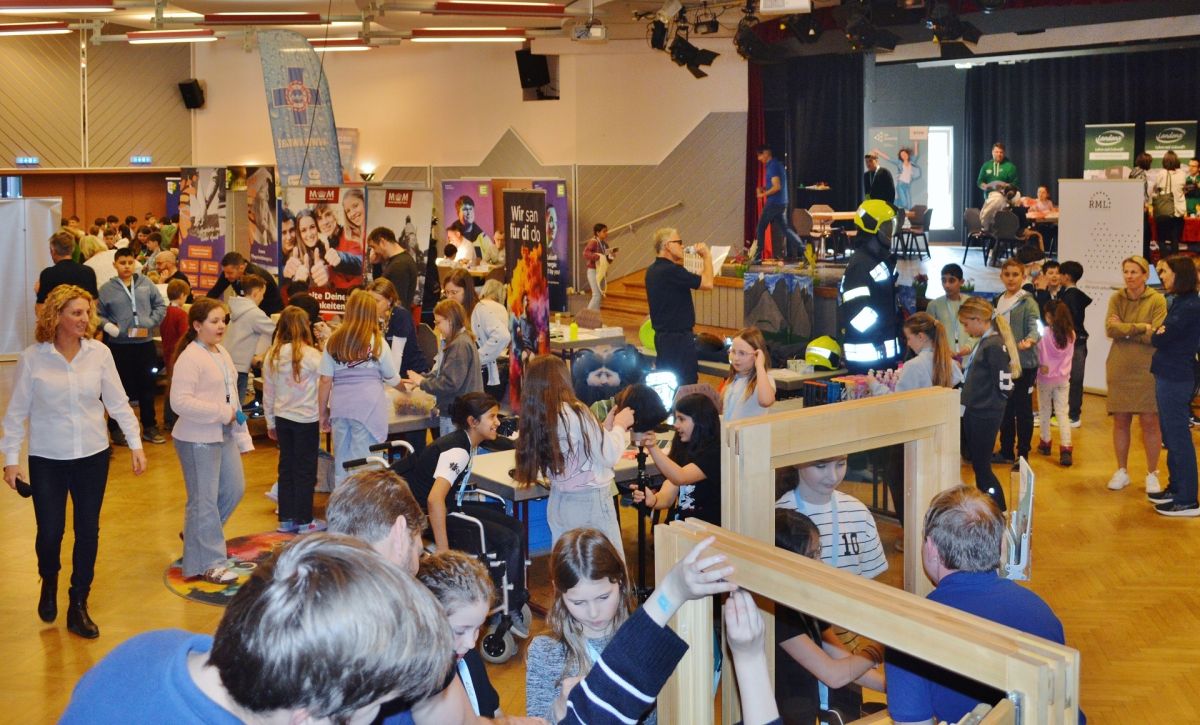 Volksschulkinder entdecken ihre Zukunft