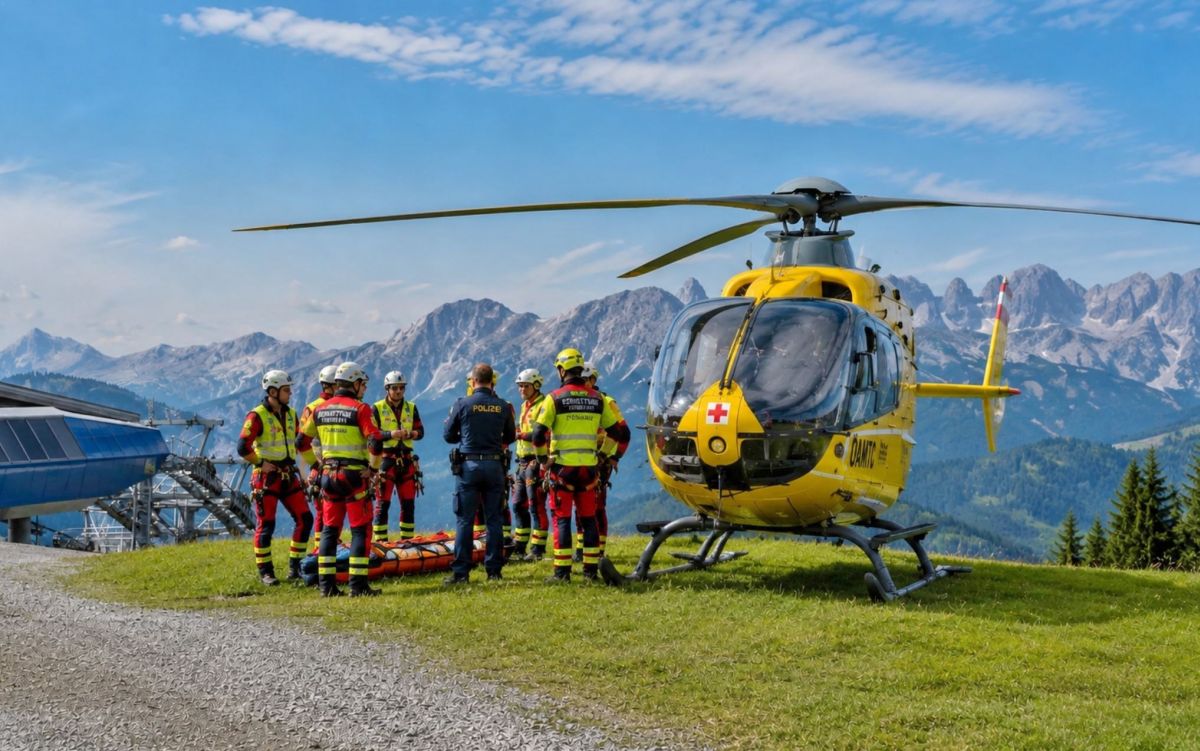 Paragleiterin nach Absturz tödlich verunglückt