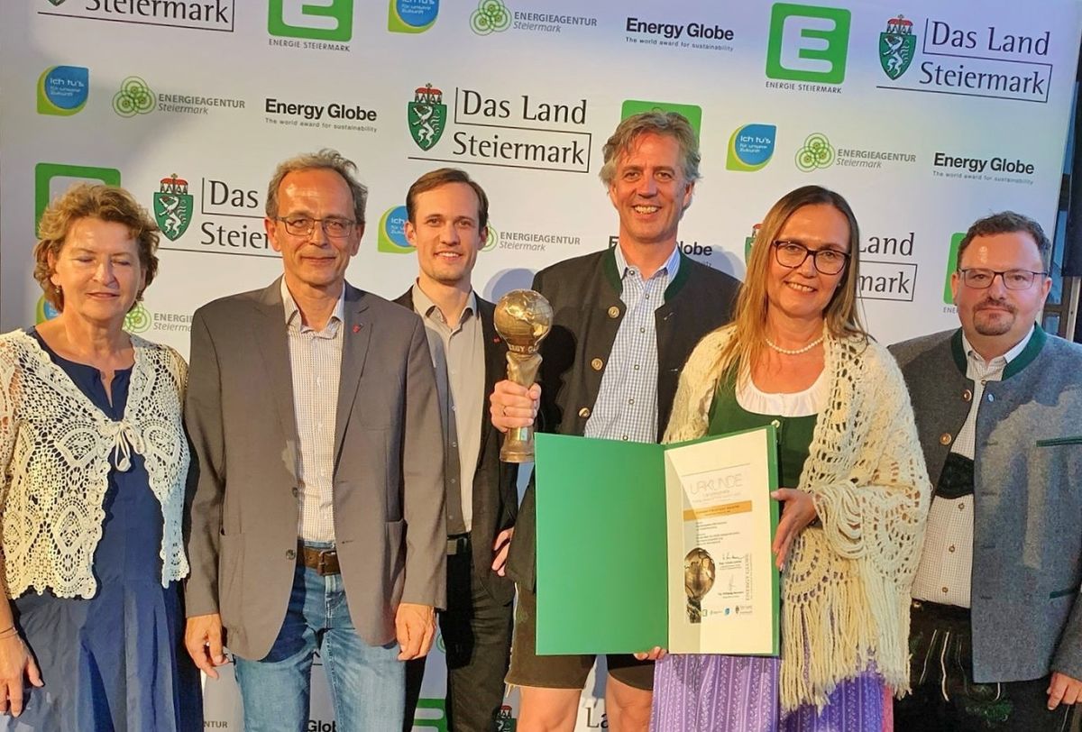 Ennstal Milch gewinnt Energy Globe Styria Award