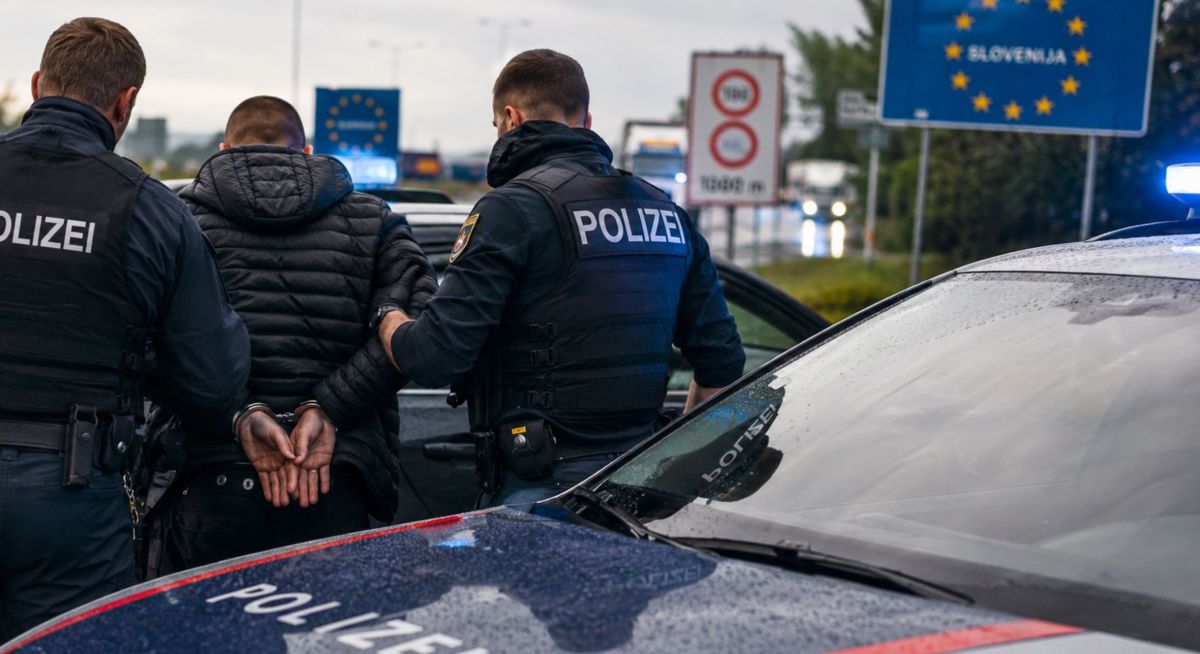 Spektakuläre Festnahme nach Flucht Richtung Slowenien