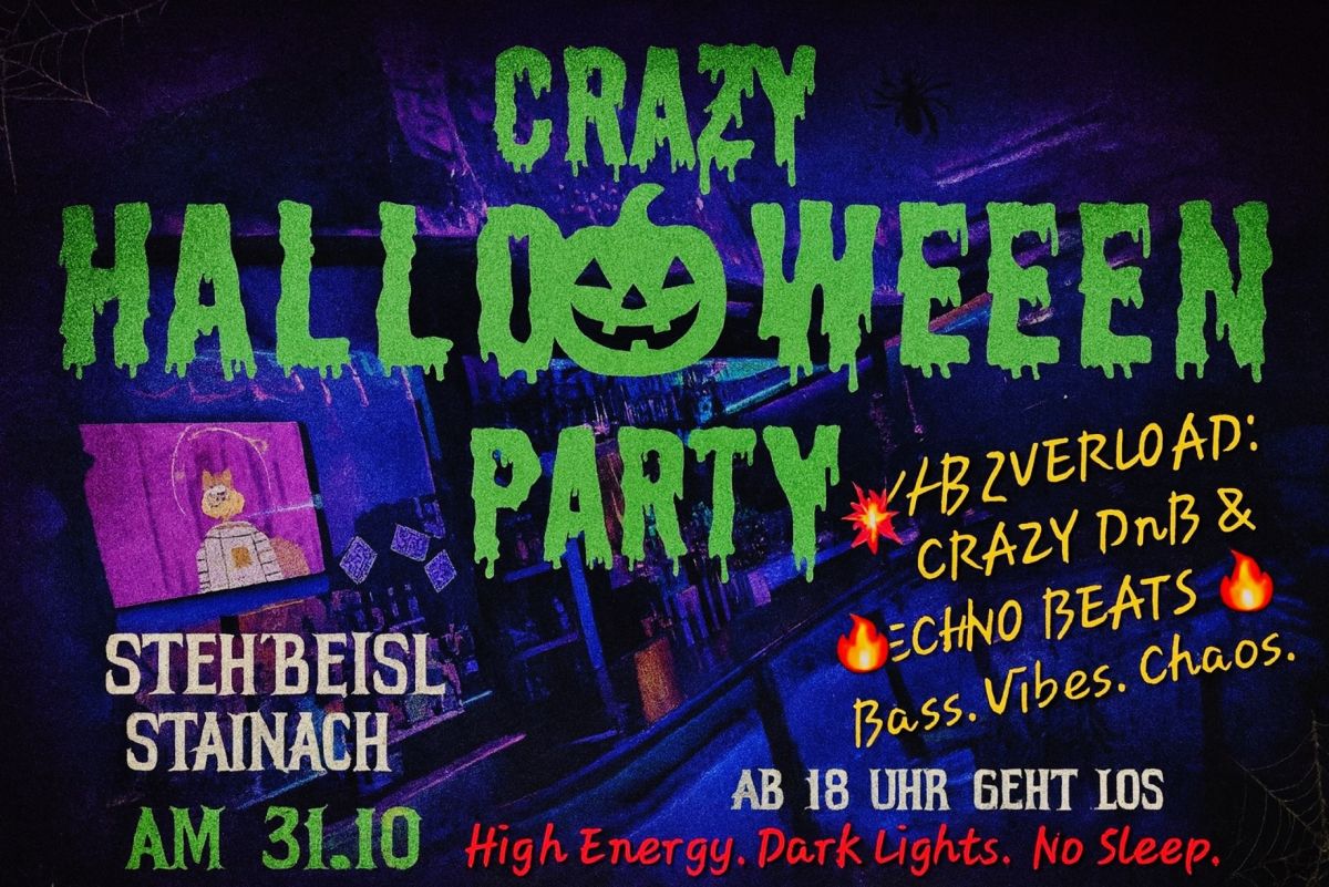 CRAZY HALLOWEEN PARTY IN STAINACH