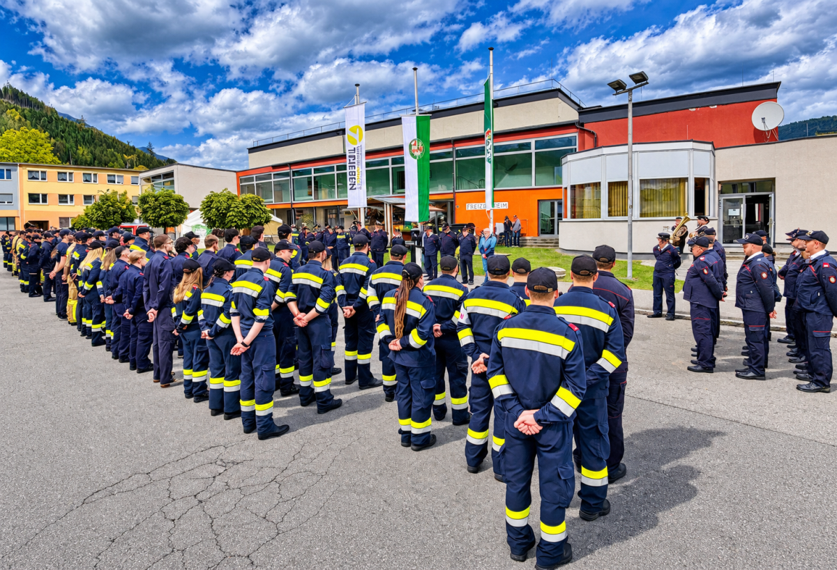 141 Feuerwehrleute beweisen ihr Können