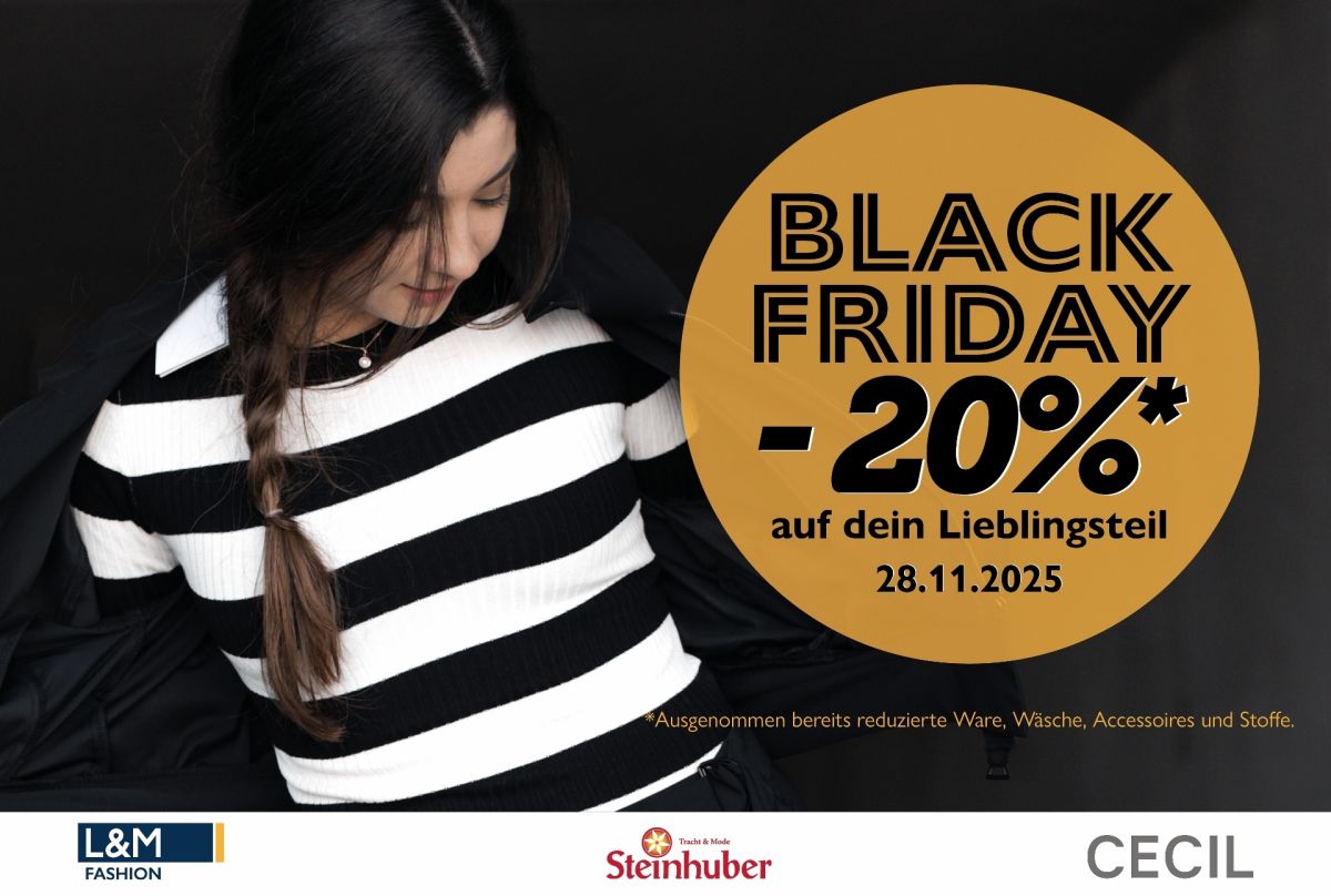 Glanzvolle Fashion-Momente zum Black Friday