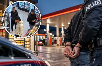 Diebestrio schlug in Tankstelle mehrmals zu