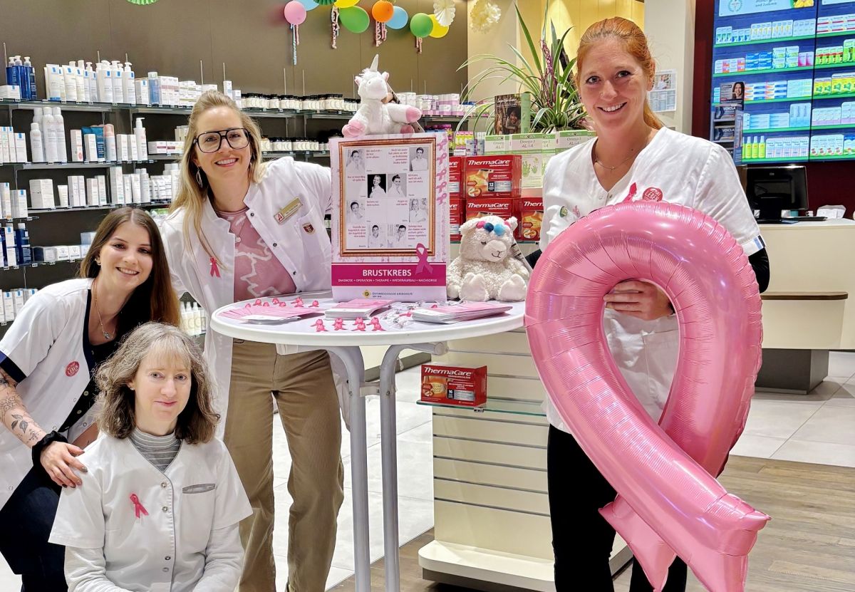 Die Stadtapotheke im ELI wird pink