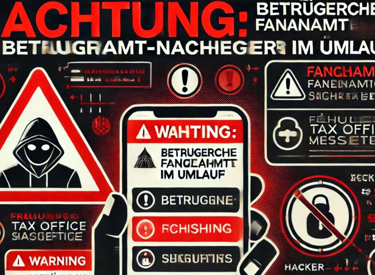 Nachrichten vom Fake-Finanzamt