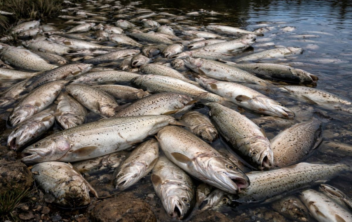 Gemeiner Giftanschlag auf Fischteiche
