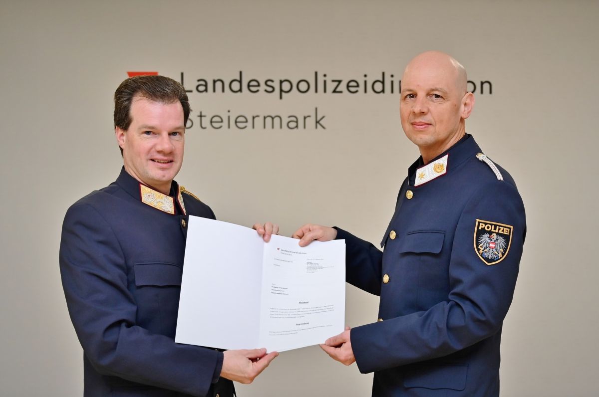 Neuer Kommandant der Polizeiinspektion Admont