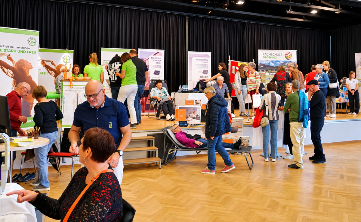 Großer Besucherandrang bei der Gesundheitsmesse