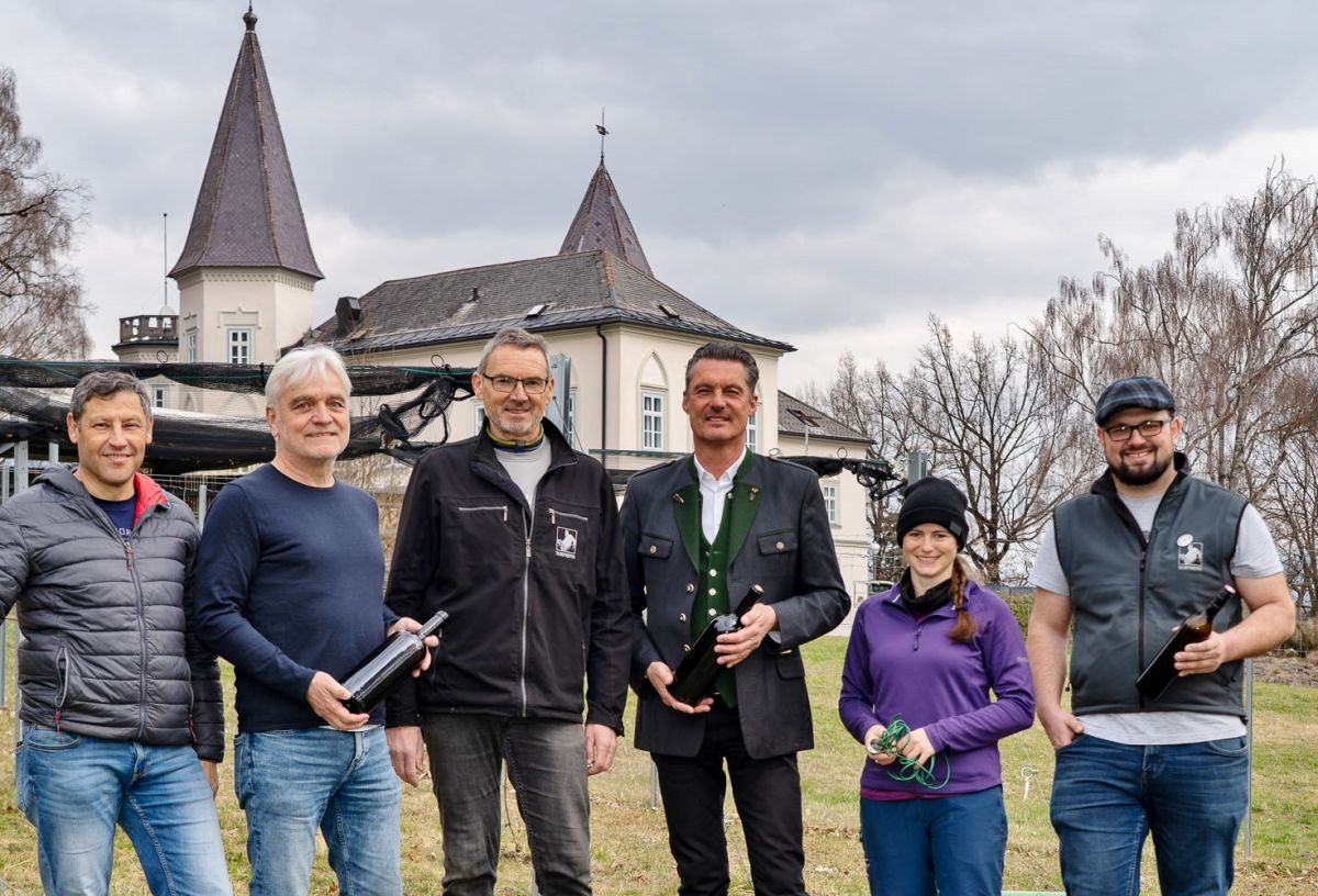 Erster Wein aus Raumberg-Gumpenstein