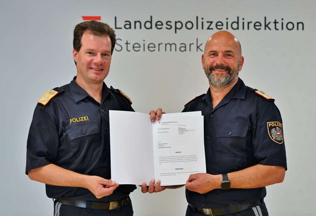 Neuer Inspektionskommandant für Liezen