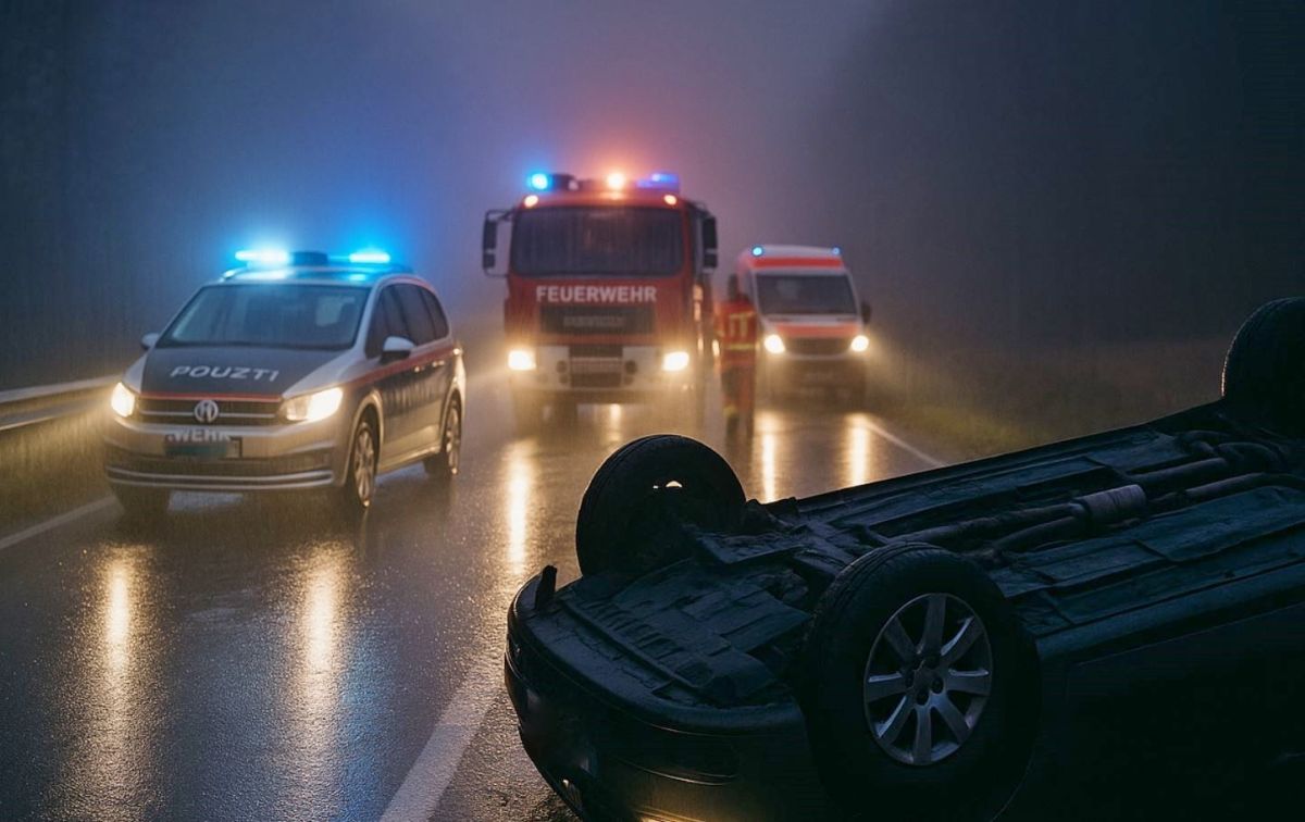 Betrunkener überschlägt sich mit Pkw