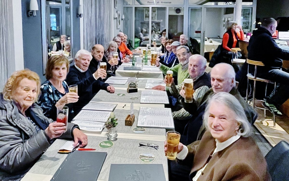 Geselliges Treffen in Stainach