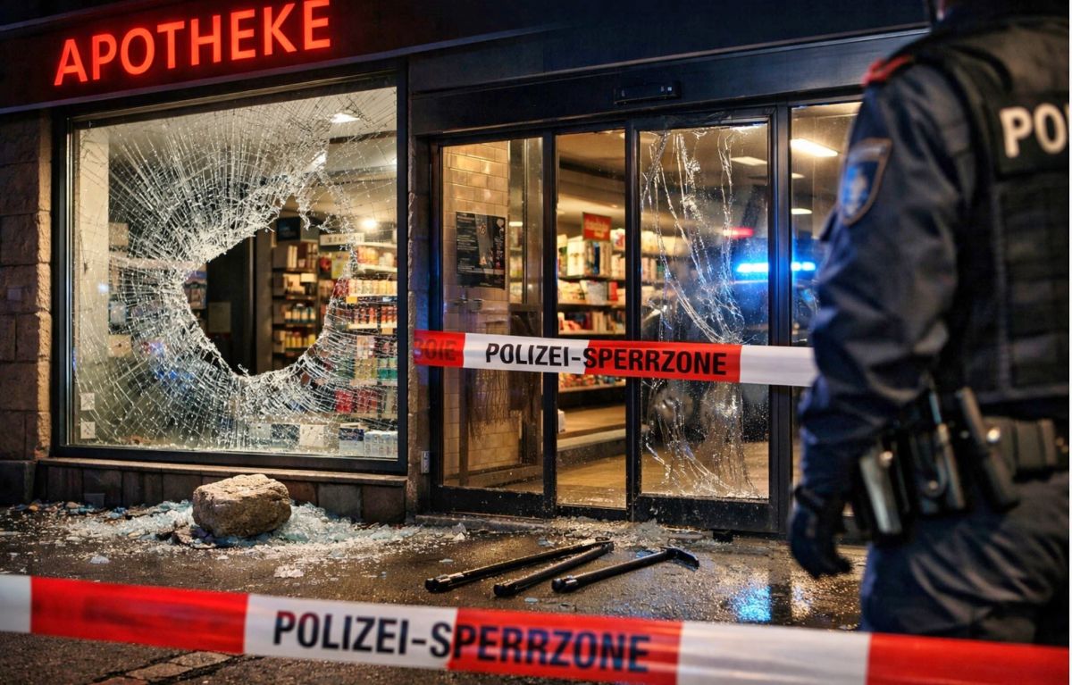 Einbruchsversuche im Zentrum-Trieben