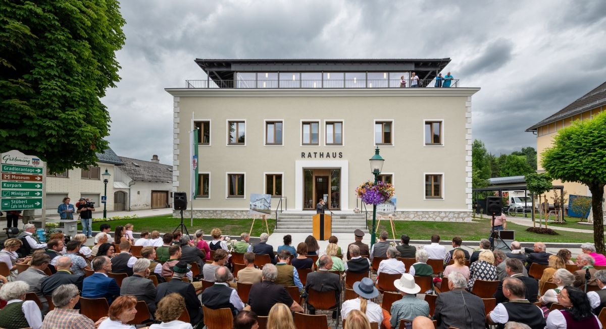 Rathaus Gröbming im neuen Glanz