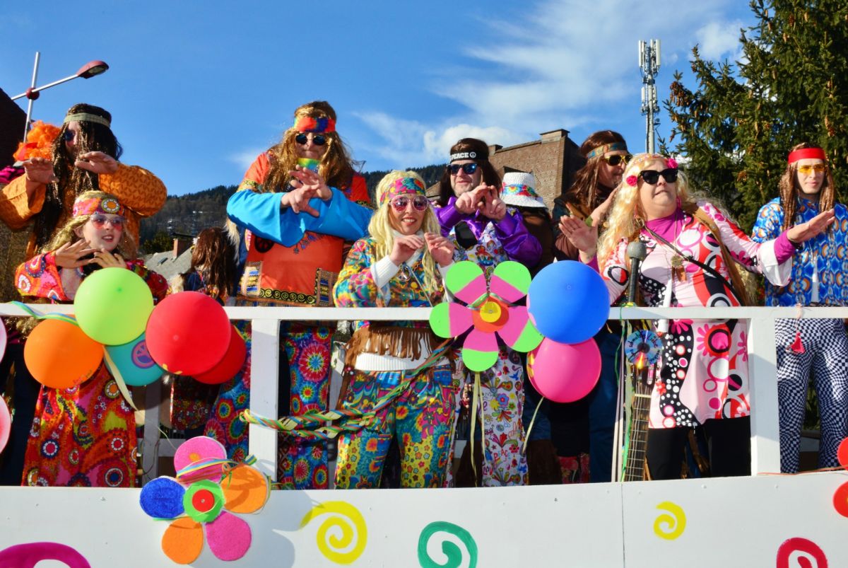 Lustiger Faschingsumzug in Liezen
