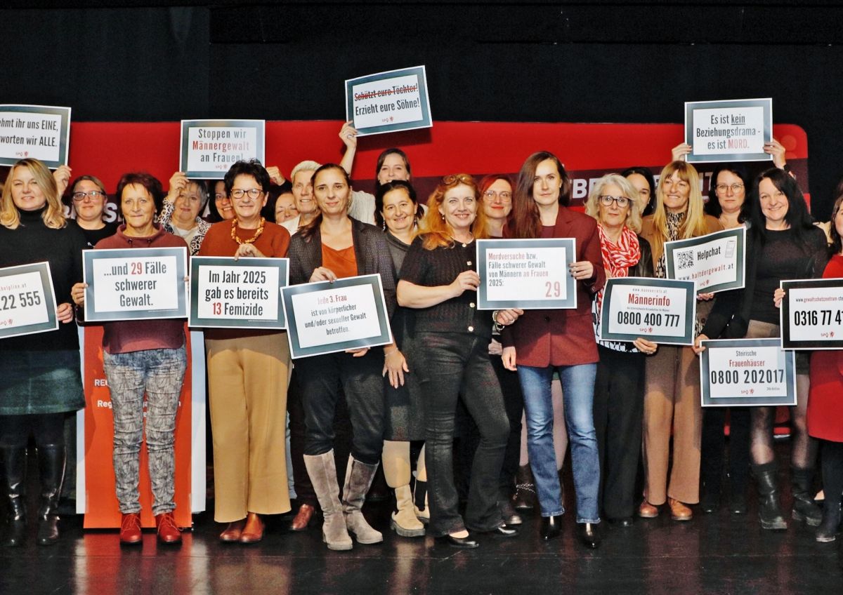 Gewalt an Frauen jetzt stoppen